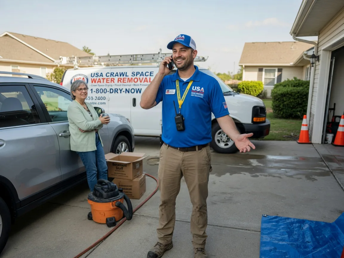 Crawl Space Water Removal Oakwood, TX FAQs